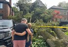 ‘God says ‘you can’t leave’: Toronto man whose home was hit by tree during storm proposes to fiance