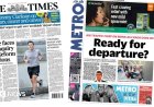 The Papers: 'Farage faces Met inquiry' and 'Ready for departure?'