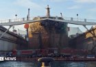 At least 20 dead after fire on cargo ship in eastern China, state media report