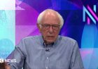 Bernie Sanders speaks to the BBC about proposal to ban AI superintelligence