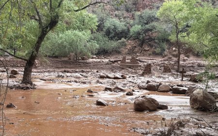 Grand Canyon water pipeline damaged again as flooding complicates repairs