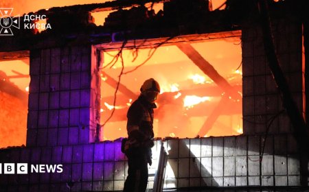 Russian strike hits rail workers in new deadly attacks on Kyiv