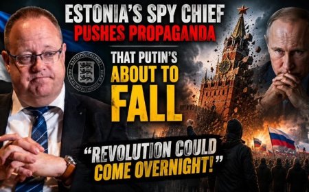 Estonia’s Spy Chief Pushes Propaganda That Putin’s About To Fall!