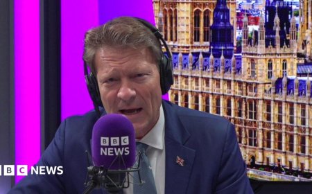 Tice defends Reform UK-led councils over tax rises and cuts
