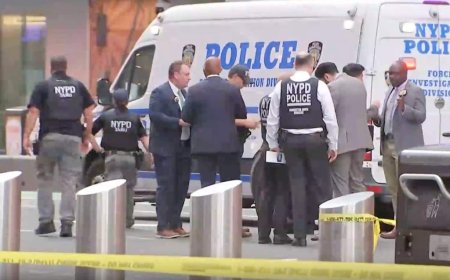 Bank of America vice president killed in Times Square stabbing