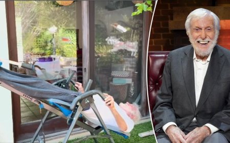 Dick Van Dyke shocks fans by posting inversion table workout at age 100