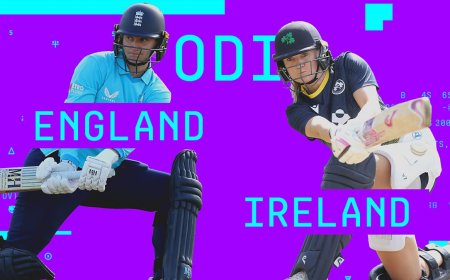Watch: England v Ireland - first ODI highlights
