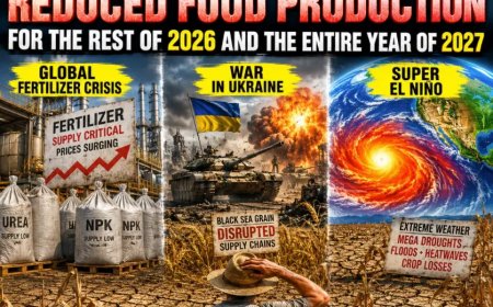 3 Critical Factors That Will Lead To Reduced Food Production For The Rest Of 2026 And The Entire Year Of 2027