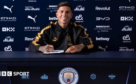 Fernandez joins Man City for joint-British record £125m