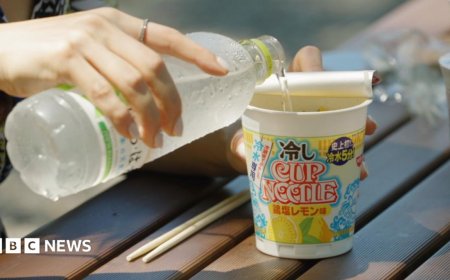 Cup noodles made with cold water? BBC tries Japan's viral snack