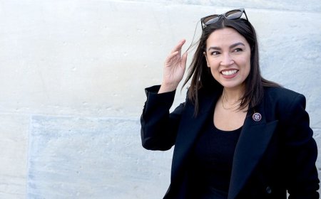 AOC caught off guard when asked by TMZ whether she'd ever date a conservative after reported split from fiancé