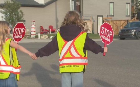 Alberta Motor Association student patrollers return to province’s crosswalks