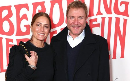 Duran Duran singer Simon Le Bon and wife Yasmin soak up the sun on their Italian getaway