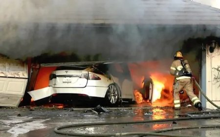 Data Shows EV Fires In America Are Getting Worse