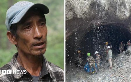 Nepal tunnel rescuers hunt for survivors with rafts and drone