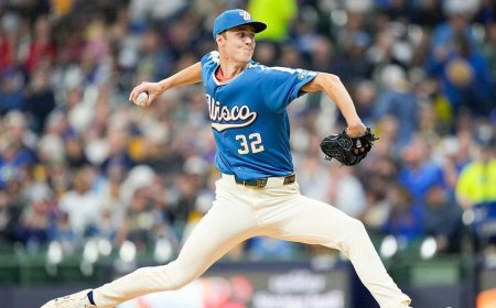 Should Milwaukee Brewers rest Jacob Misiorowski ahead of the postseason after poor start in Chicago?