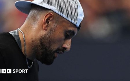 Kyrgios given one-month ban for positive cocaine test