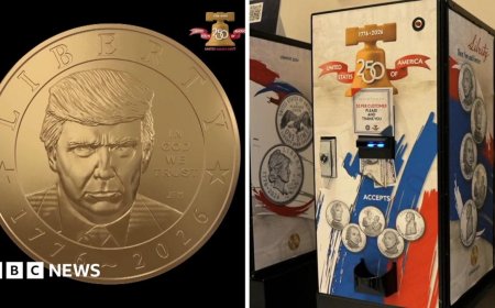 Watch: Trump $1 commemorative coin goes on sale