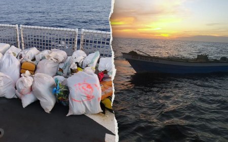 Coast Guard recovers 47 bales of suspected marijuana worth $2.4M after intercepting go-fast vessel