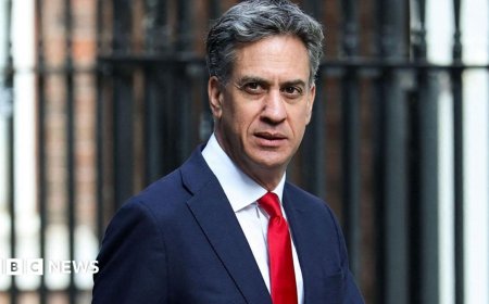 UK will 'resolutely uphold' Falklands self-determination, Miliband says