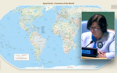 United Nations votes 164-1 for Equal Earth map after US brands it 'radical ideological project'