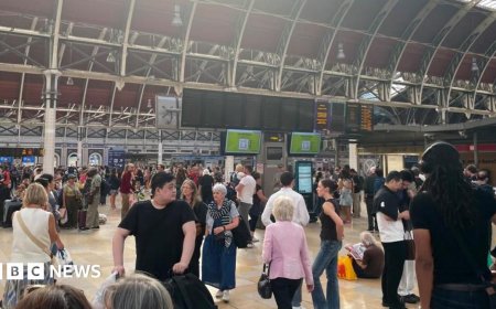 Heathrow Airport train services resume after trackside fire disruption