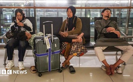 Volcano eruption triggers flight suspensions at Indonesia's main airport