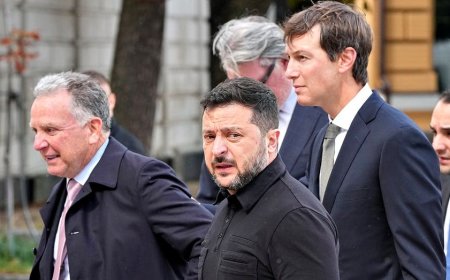 Russian strikes continue following visit by Witkoff and Kushner to Kyiv