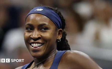 Gauff's dominant win completes stacked US Open last eight