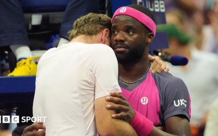 Tiafoe consoles tearful Michelsen after remarkable US Open comeback