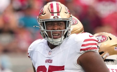 Injury bug bites 49ers again as team loses key defensive tackle during practice in Australia