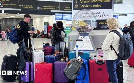 'It's been a nightmare': Passengers face airport chaos after air traffic issue