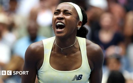 Gauff saves match points to set up Rybakina semi-final
