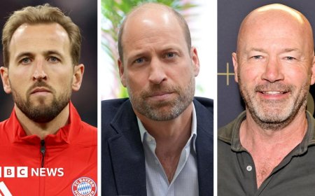Prince William, Kane and Shearer in campaign to use sport to prevent suicide
