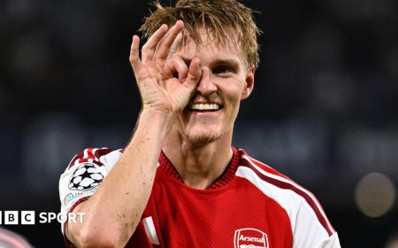 Arsenal are passing every test - and Odegaard is in form of his life