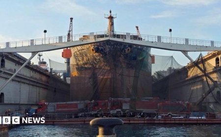 At least 20 dead after fire on cargo ship in eastern China, state media report