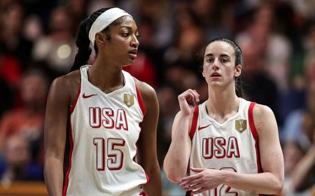 Team USA routs Hungary with record performance at World Cup as Caitlin Clark, Angel Reese turn on chemistry