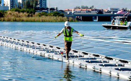 Floating solar panels could save cities millions. Is your town next?