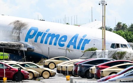 Amazon cargo pilot repeatedly warned aircraft was 'too fast' before deadly Miami crash, NTSB says