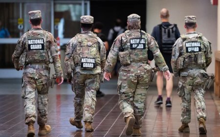 National Guard Member Arrested for Pulling Gun on Fellow Soldier During Argument Over Hair