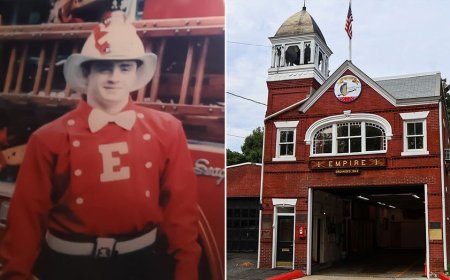 9/11 hero Welles Crowther's firehouse president reveals what shaped the 'man in the red bandana'
