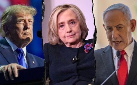 Hillary Clinton: 'I hate' Trump and Netanyahu's governments but love America and Israel