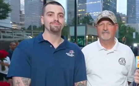 Family of off-duty FDNY firefighter retraces steps as Tunnel to Towers mission continues on 9/11 anniversary