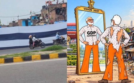 Brics summit: AAP targets Centre over ‘hiding’ Delhi slums, takes GDP dig