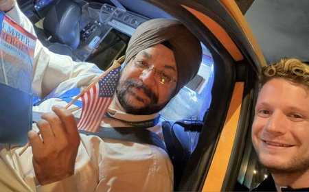 Indian-origin taxi driver drove New Yorkers for free for 40 days after 9/11