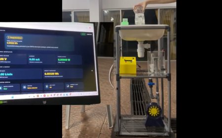 Malaysian students built a device that turns sink wastewater into electricity