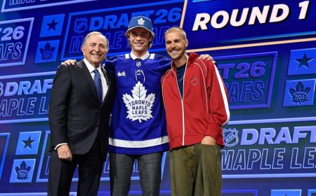 Leafs keep top pick McKenna out of prospect event