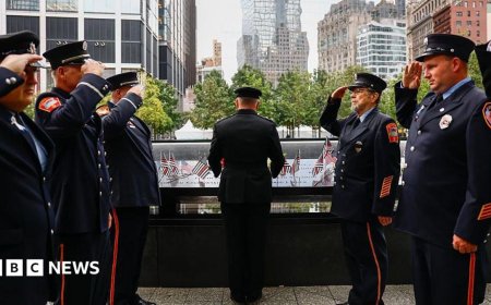 'Never, ever forget' - America marks 25th anniversary of 9/11 attacks