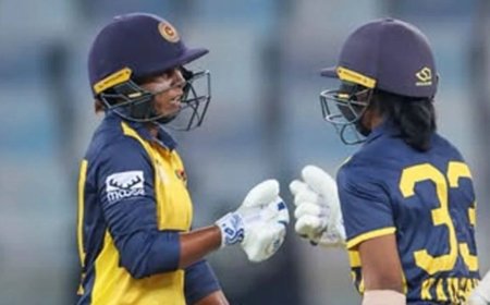 Women's Asia Cup: Sri Lanka fight back from 33/4 to beat Pakistan, set up India final