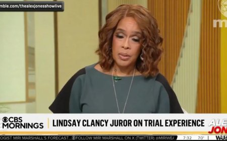 HE WAS BLACK!!! The Ultimate Deer In The Headlights: CBS Reporter Stunned When She Discovers The Lone Holdout Juror On The Lindsay Clancy Murder Trial Was Black!